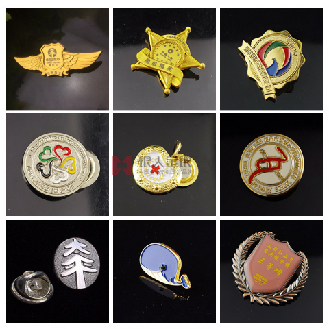 金属徽章制作金属徽章定制