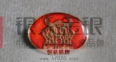 牛图案徽章,牛属相徽章,动物生肖徽章
