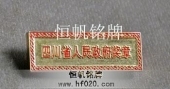 四川省人民政府奖章,省政府勋章