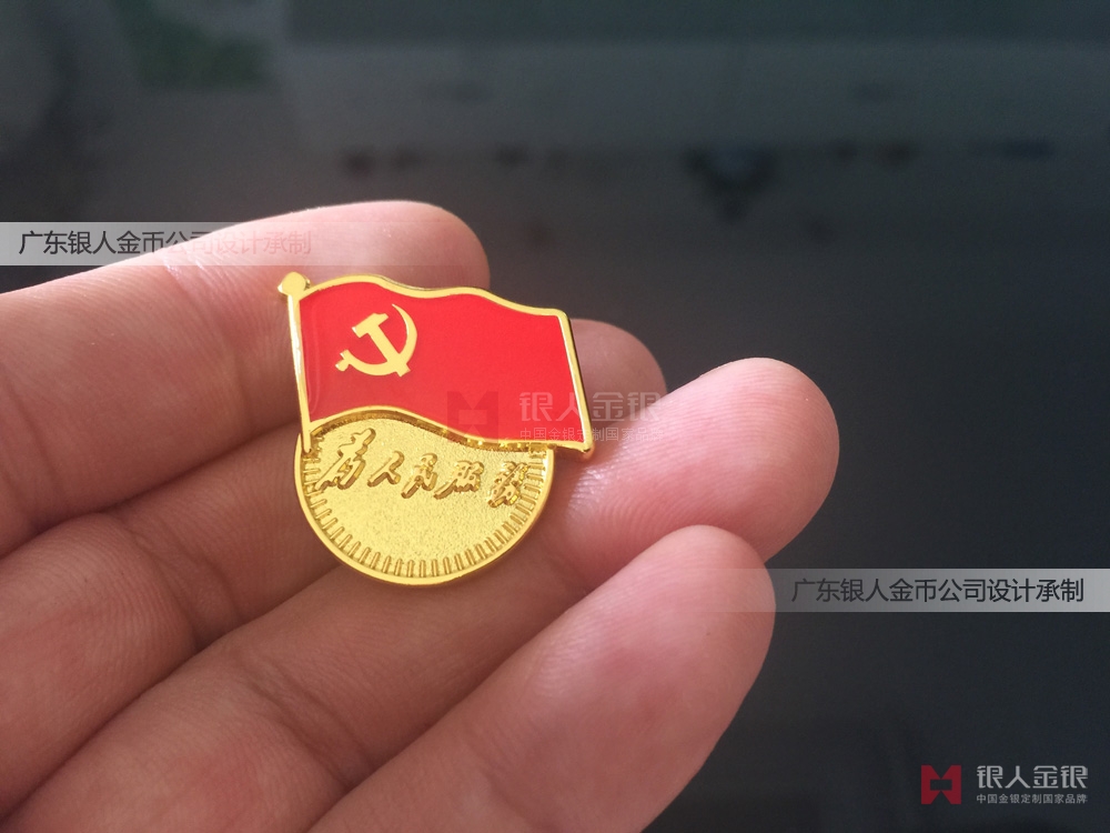 参看各省市县《关于规范佩戴党徽徽章的通知》戴党徽